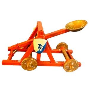 COW CATAPULT Ye Olde Monty Python and the Holy Grail Loose 6”x3”x3” Toy